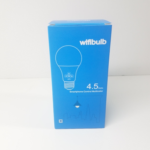 WifiBulb Smartphone Control Multicolor Light Bulb 4.5 Watts - Picture 1 of 7